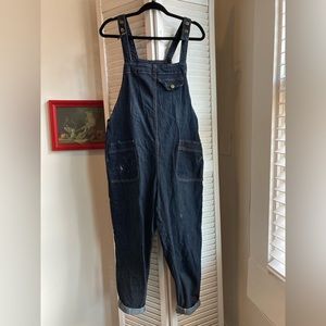 Vintage style painters overalls